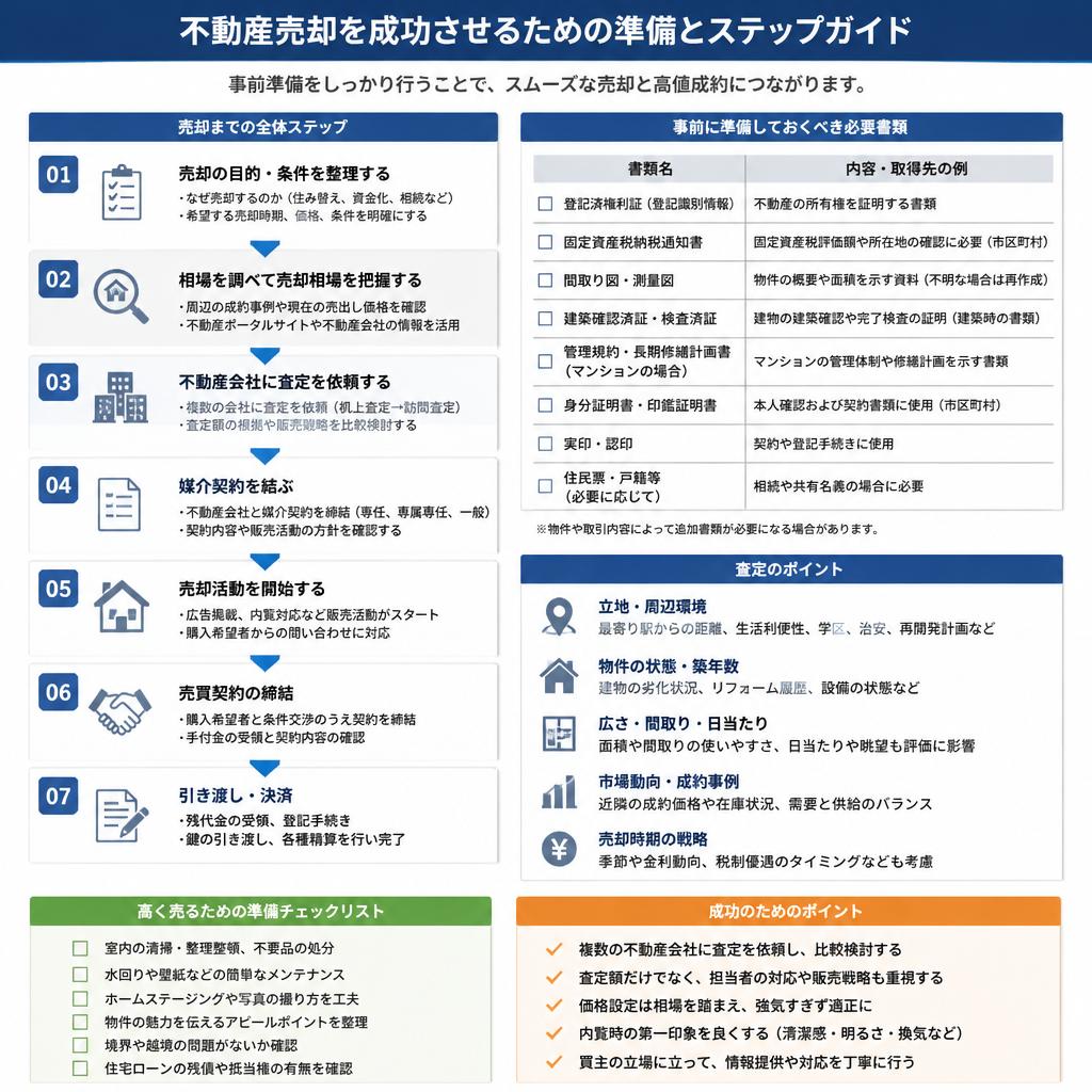 2. 不動産売却に向けた準備とは