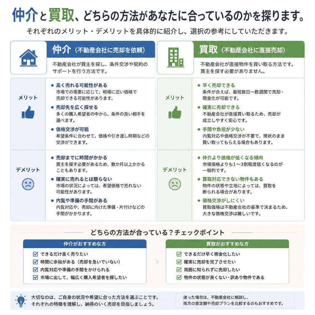 4. 売却方法の選択肢
