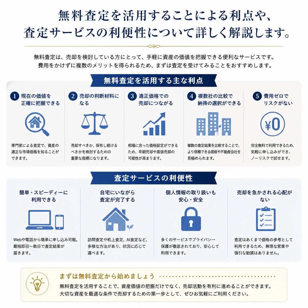 5. 無料査定を利用するメリット
