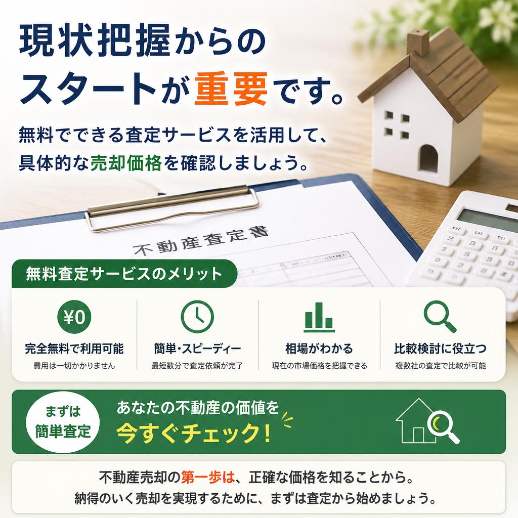 無料査定サービスのご案内