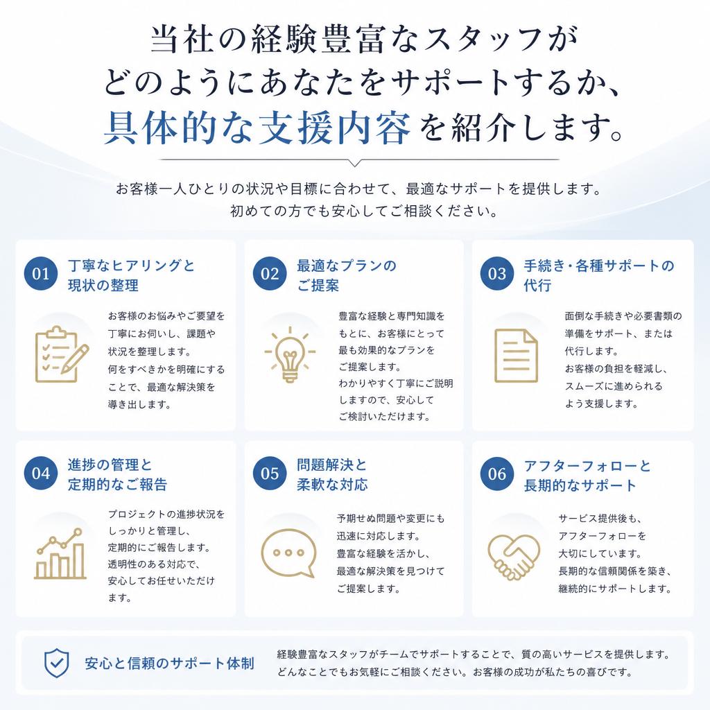 5. 専門家のサポート