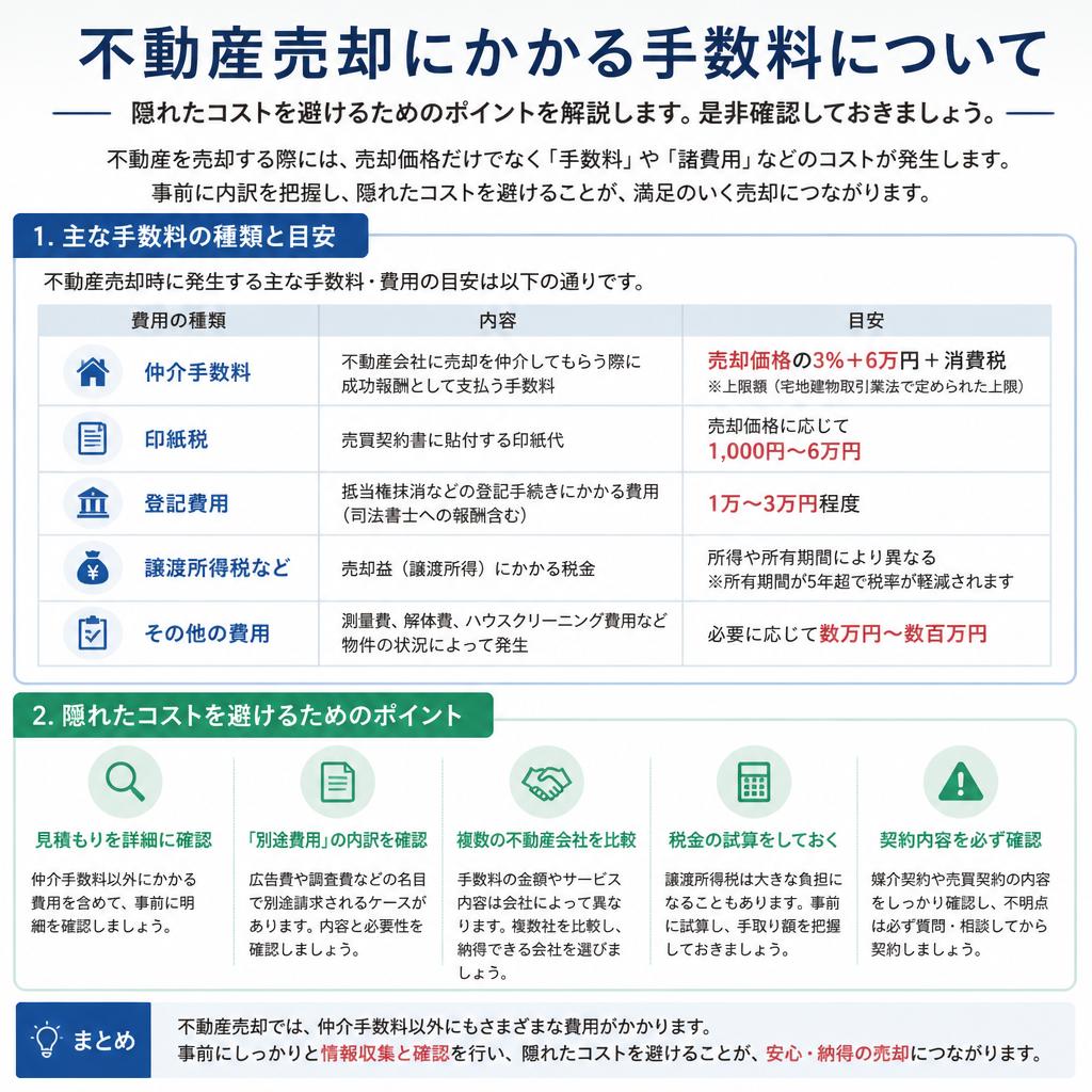 4. 手数料の透明性と見積もり