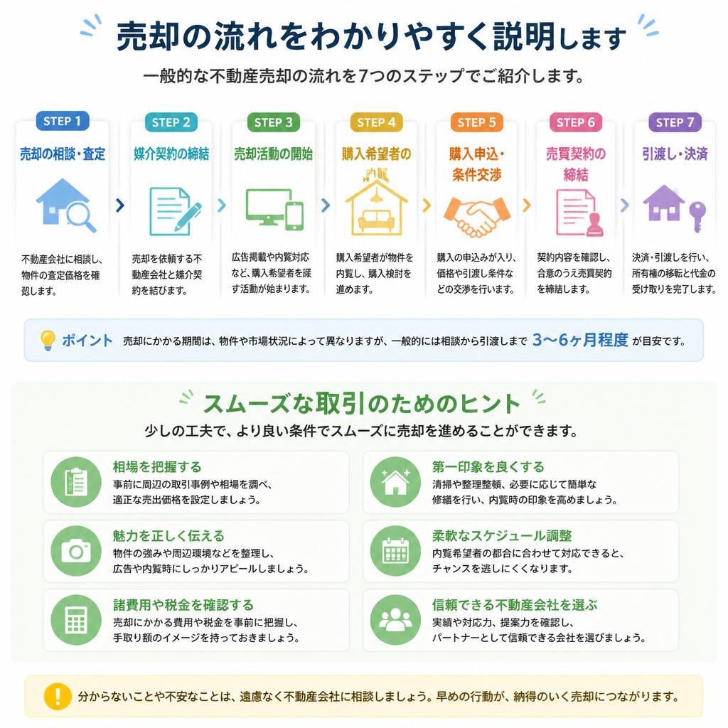 2. 不動産売却のプロセス
