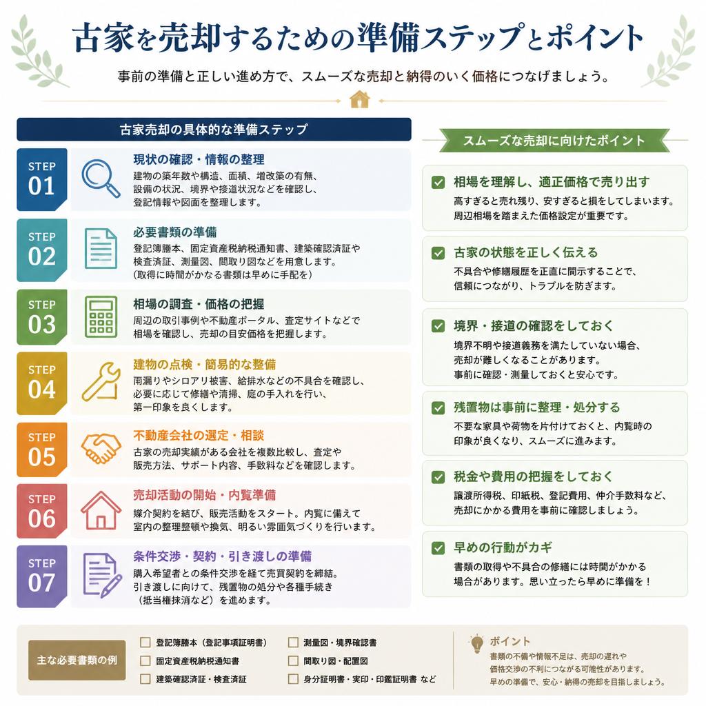 5. 売却準備の基本ステップ